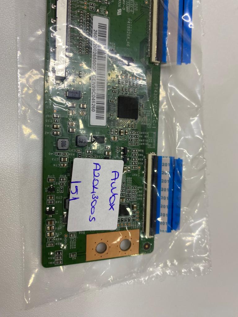 Awox A204300s T-Con Board Pt430ct02-4-C-1